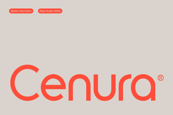 Cenura Font: Elegant Design for Modern Creative Projects
