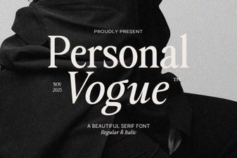 Personal Vogue Font: Stylish Typography for Creative Designs